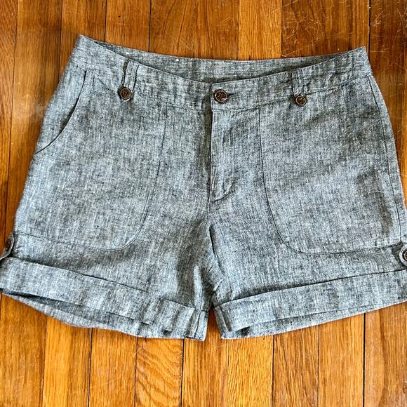 Patagonia Hemp & Cotton Blend Shorts– Women’s Size 6 – Lightweight Heather Gray - Picture 3 of 10